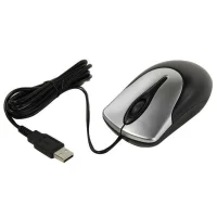 Мышь Genius NetScroll 100 V2 (черный/серебристый) фото 1